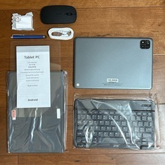タブレット⭐️Android 16 10.1インチ Wi-Fiモデル 付属品付きの画像