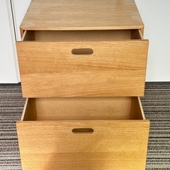 無印　スタッキングチェスト　引出しの画像