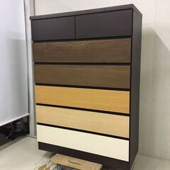  25109  6段7杯チェスト　幅90cm　おしゃれタンス サ...