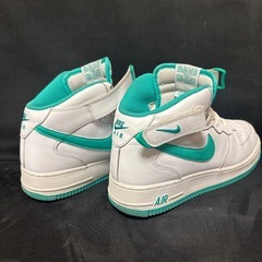 【最終値下げ】NIKE AIR FORCE 1 MID '07 WHITE/CLEAR JADEの画像