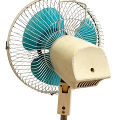 【昭和レトロ】卓上扇風機 ZX308B 昭和家電 アンティークの画像