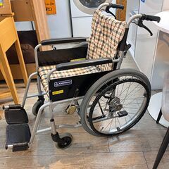 カワムラサイクル 自走・介助両用 車いす 車椅子 100kgまで アルミフレーム 背折れ 折りたたみ式 ★買取帝国 志木店の画像