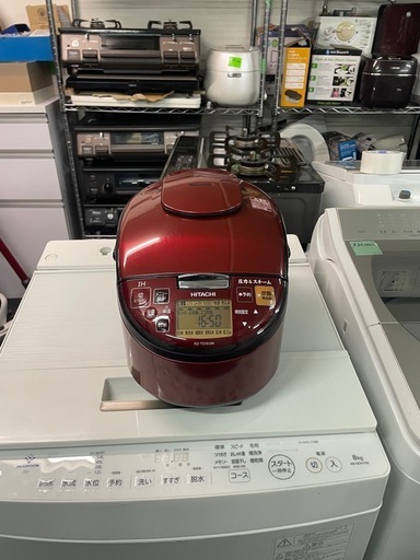 【安心の6か月保証付き】HITCHIのIH炊飯ジャーRZ-TS103Mです 配送可能 保証付き 日立 RZ-TS103M 圧力スチームIH炊飯器 【公式通販】