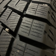 215/60R16 2024年製！アイスガード6ほぼ新品タイヤ ティアナ純正ホイールセットの画像