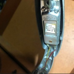 取引中アンティークレコードプレーヤーの画像