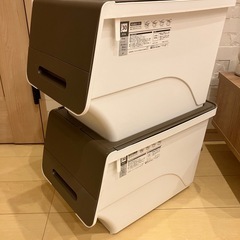 収納ボックス　２個セットの画像