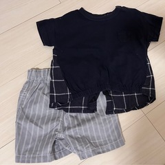 ベビー服　80センチ　SLAPS SLIP PAIR / MANON / Cloudy, fine laterの画像