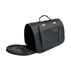 【極美品】ドームキャリー ロンドン 猫 小型犬用 キルティング ペットキャリーの画像