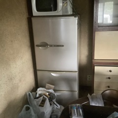 洗濯機と冷蔵庫の画像