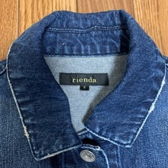 デニムジャケット(rienda)の画像