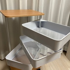 【取引先決定済】収納ワゴンの画像