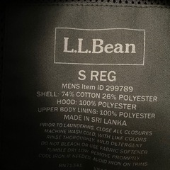 引取限定　L.L.Bean メンズコートの画像