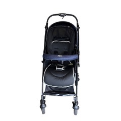 【極美品】Pigeon ランフィリノン RB0L ネイビー ベビーカーの画像