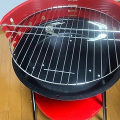 鉄製丸型バーベキューコンロ 未使用品の画像