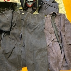 【あげます】剣道防具一式　大人用　竹刀付きの画像
