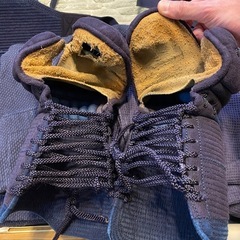 【あげます】剣道防具一式　大人用　竹刀付きの画像
