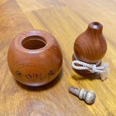 やげん堀　木製ひょうたん　七味の画像