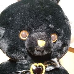 🖤まっ黒なうさぎのぬいぐるみ🐰の画像