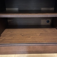 テレビボード　テレビ台　ダークブラウン　アンティークの画像