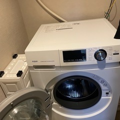 Aqours AQW-FV800Eドラム式洗濯機　の画像