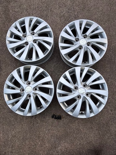 【埼玉県所沢市】直接引取のみ　スズキ 純正 アルミホイール(中古)  14インチ