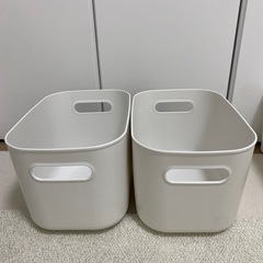 無印良品やわらかポリエチレンケース+その他収納の画像