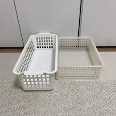 無印良品やわらかポリエチレンケース+その他収納の画像