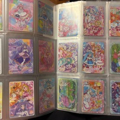 プリキュアウエハース　10弾＋オールスターFキラキラカードグミ　フルコンプセットの画像