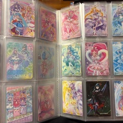 プリキュアウエハース　10弾＋オールスターFキラキラカードグミ　フルコンプセットの画像