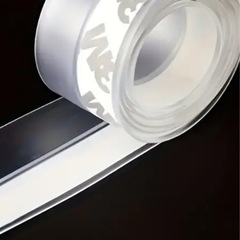 【条件付き】プラスチックテープ型　半透明色　防風&防音の画像