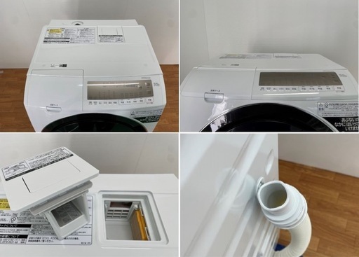 超破格?2022年購入HITACHI/日立ドラム式洗濯乾燥機　BD-SG100G　配達無料！