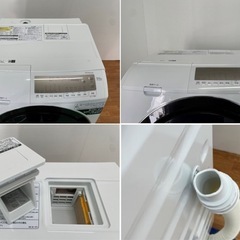 超破格💎2022年購入HITACHI/日立ドラム式洗濯乾燥機　BD-SG100G　配達無料！の画像