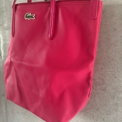 Lacoste ピンク/マゼンタ トートバッグの画像