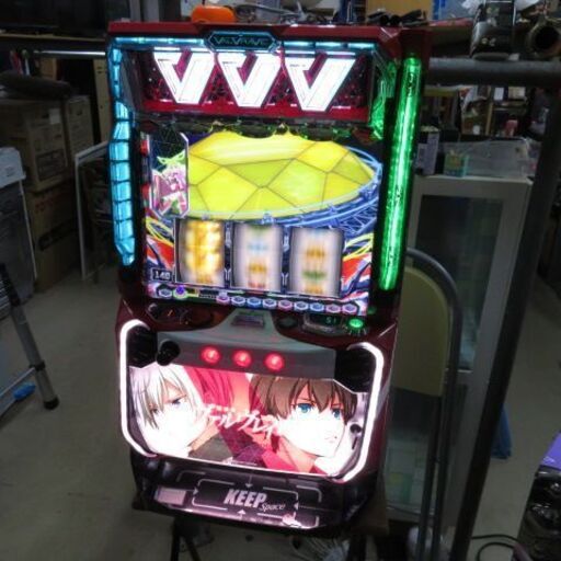 パチスロ実機 スマスロ ヴァルヴレイヴ ドアキー・設定キー付き スロット機│江別市のリサイクルショップドロップ