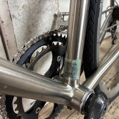 UTT75製のTitanium(チタン製)フレーム　ロードバイク 超軽量ロードバイク の画像