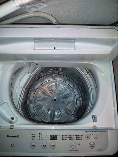 値下げ！Panasonic全自動洗濯機5kg2021年製