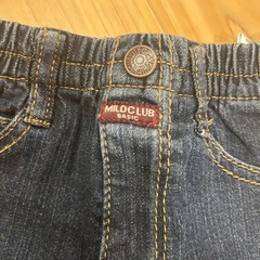 MILDCLUB デニムパンツ　100の画像