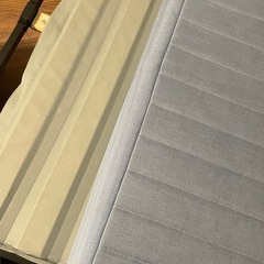 無印良品　セミダブルベッド　マットレス付き の画像