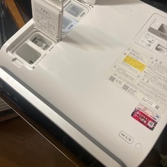 美品　シャープ　新型機種ES-X11A-SL 2024年購入　ドラム式洗濯乾燥　洗濯11k 乾燥6kの画像