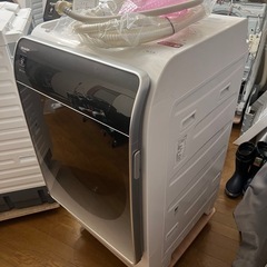 美品　シャープ　新型機種ES-X11A-SL 2024年購入　ドラム式洗濯乾燥　洗濯11k 乾燥6kの画像