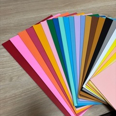 画用紙24色×10枚の画像