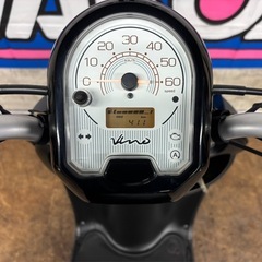 ★ワンオーナー車！　ヤマハ　ビーノ　距離浅「411k」　セル1発　実働車　現行モデル　ローンOK　バッテリー・オイル新品　原付　バイク　京都　　　の画像