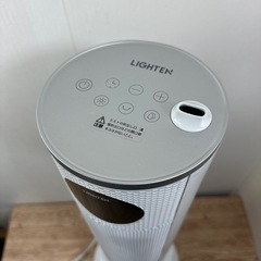 セラミックファンヒーター 超音波式加湿付きの画像