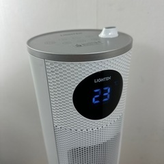 セラミックファンヒーター 超音波式加湿付きの画像