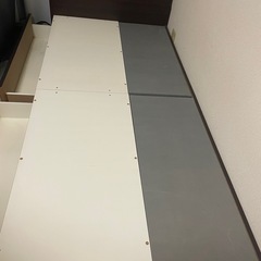 ニトリ　ベッド＋マットレスの画像