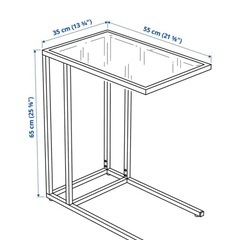 IKEA サイドテーブルの画像