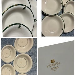 5枚GIVENCHYジバンシー丸皿の画像