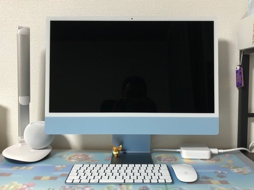 値下げ可能 Apple iMac 24インチ M1 ブルー 16GB/512GB