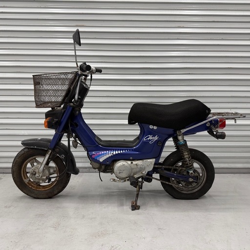 ホンダシャリィ CF503速リターン 16644km角目12V エンジン実働72ccボアップ書類あり【動画あり】原付 シャリー Chaly 本田 HONDA