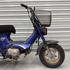 ホンダシャリィ CF503速リターン 16644km角目12V エンジン実働72ccボアップ書類あり【動画あり】原付 シャリー Chaly 本田 HONDAの画像